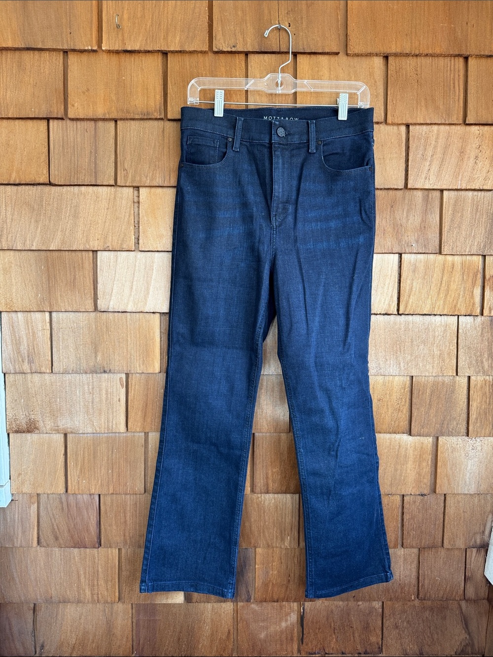 Mott & Bow Women’s Indigo miniboot ankle Jeans